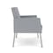 Lesro Mystic Lounge Reception Bariatric Chair, Silver, RS Fog Upholstery ML1401 - alternate 3
